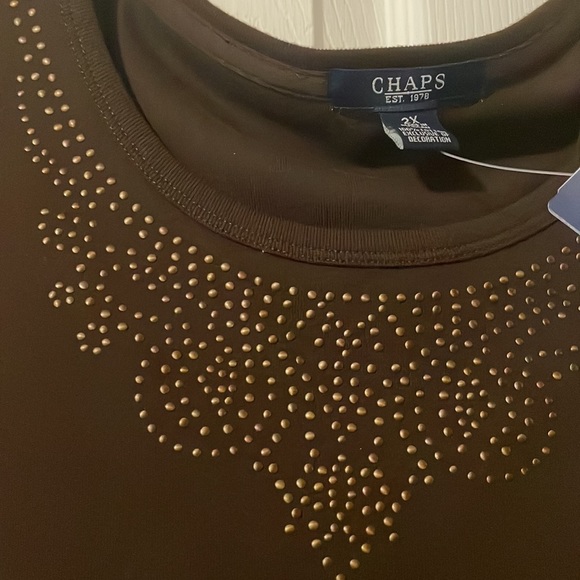 Brown Blouse from Chaps - Picture 3 of 4